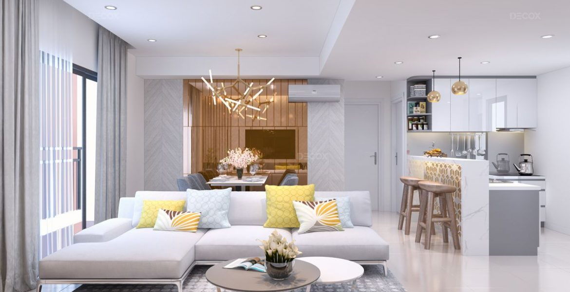 25 Ý tưởng thiết kế nội thất phòng khách chung cư nhỏ đẹp cao cấp