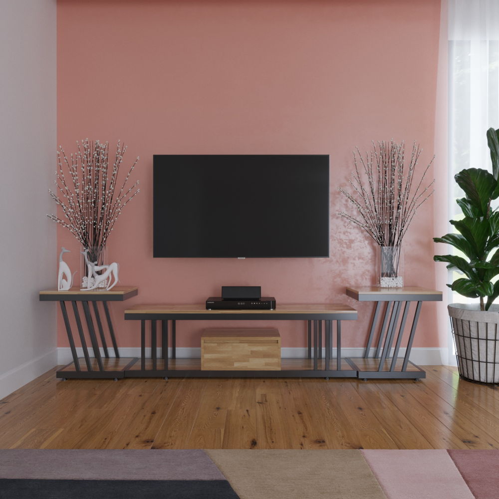 Kệ tivi hình V sắt đẹp: Kệ tivi hình V sắt đẹp là sự lựa chọn hoàn hảo để tôn lên vẻ đẹp nội thất của phòng khách. Với thiết kế độc đáo và hiện đại, chiếc kệ tivi hình V sẽ làm nổi bật khoảng trống không gian của phòng khách, đem lại một không gian sống đầy cảm hứng và đẳng cấp cho gia đình.