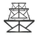 SFKC122 - Chân bàn cụm 4 chỗ sắt 25x50 lắp ráp chữ K