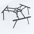 SFAC121 - Chân bàn cụm 3 chỗ sắt 25x50 lắp ráp chữ A