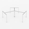 SFTA121 - Chân bàn cụm 3 chỗ tam giác lắp ráp