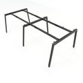 SFAT122 - Chân bàn cụm 4 chỗ sắt 25x50 lắp ráp chữ A mẫu 2