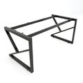 SFKC102 - Chân bàn giám đốc sắt 25x50 lắp ráp chữ K