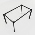 SFOV102 - Chân bàn giám đốc sắt Oval lắp ráp