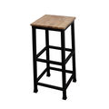SFBR006- Ghế Bar khung sắt gỗ đơn giản không lưng