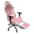 Ghế Gaming 7188 màu hồng trắng