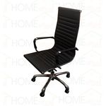 Ghế làm việc chân xoay lưng gợn sóng