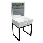 Bàn trang điểm Mini màu trắng kèm gương - SFBTD005