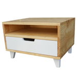 SFTDG018 - Tủ đầu giường 1 ngăn kéo gỗ cao su