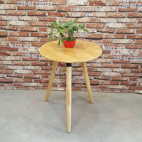 bàn cafe gỗ cao su