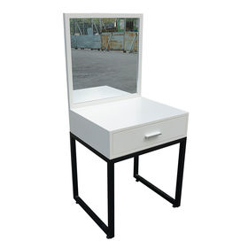 Bàn trang điểm Mini màu trắng kèm gương - SFBTD005