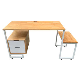 SFBHK001- Bàn làm việc kết hợp hộc kéo và kệ (60x120x75cm)