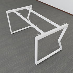 SFMC102 - Chân bàn giám đốc sắt 25x50 lắp ráp chữ M