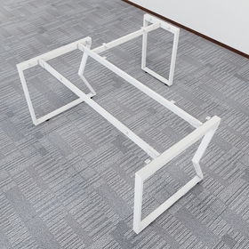 SFMC105 - Chân bàn góc L sắt hộp lắp ráp chữ M