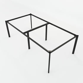 SFOV104 - Chân bàn họp lớn sắt Oval lắp ráp