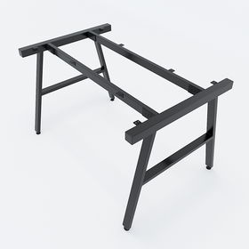 SFAC102 - Chân bàn giám đốc sắt 25x50 lắp ráp chữ A
