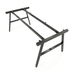SFAC103 - Chân bàn họp nhỏ sắt 25x50 lắp ráp chữ A