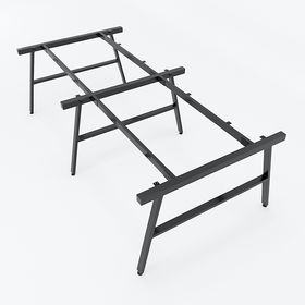 SFAC104 - Chân bàn họp lớn sắt 25x50 lắp ráp chữ A