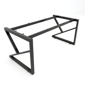 SFKC102 - Chân bàn giám đốc sắt 25x50 lắp ráp chữ K