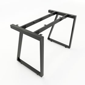 SFTV101 - Chân bàn đơn giản sắt 25x50 lắp ráp hình thang vuông
