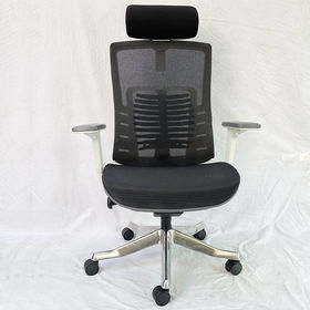 Ghế Ergonomic văn phòng cao cấp màu Đen Trắng