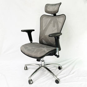 Ghế Ergonomic văn phòng màu xám