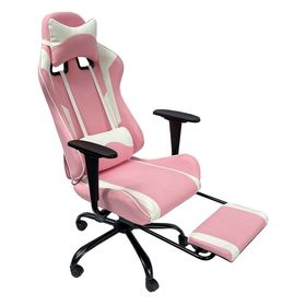 Ghế Gaming 7188 màu hồng trắng