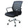 SFGLV010- Ghế văn phòng lưng lưới thấp tay liền chân xoay 