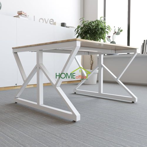 cụm bàn 2 người màu trắng chân đen