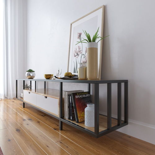 Kệ tivi khung sắt để phòng khách -SFKTV002