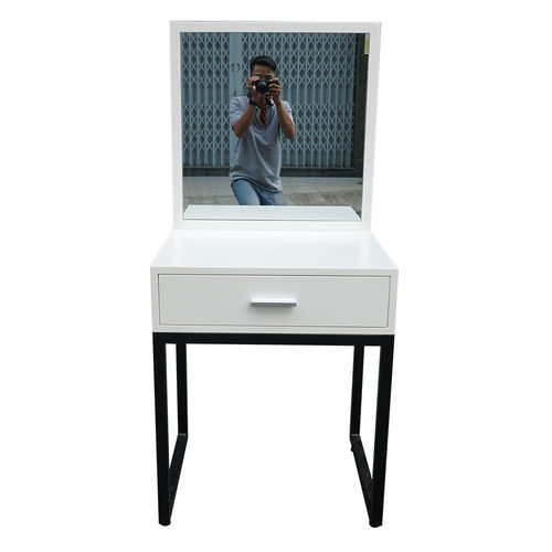 Bàn trang điểm Mini màu trắng kèm gương - SFBTD005