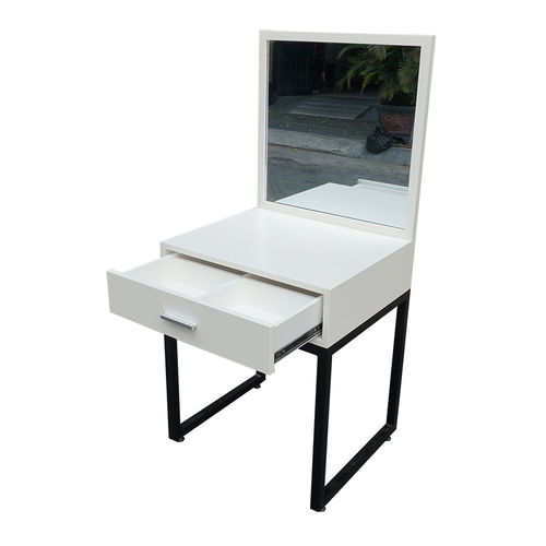 Bàn trang điểm Mini màu trắng kèm gương - SFBTD005