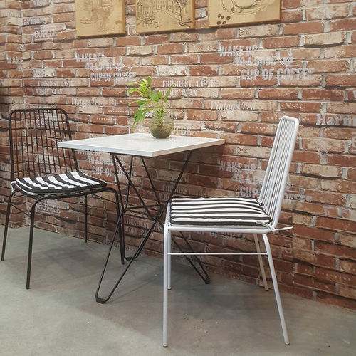 ghế cafe sắt lưng lưới