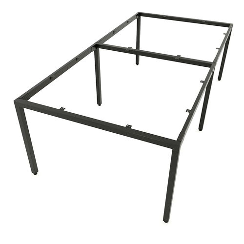 SFUC122 - Chân bàn cụm 4 chỗ sắt hộp lắp ráp
