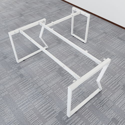 SFMC105 - Chân bàn góc L sắt hộp lắp ráp chữ M