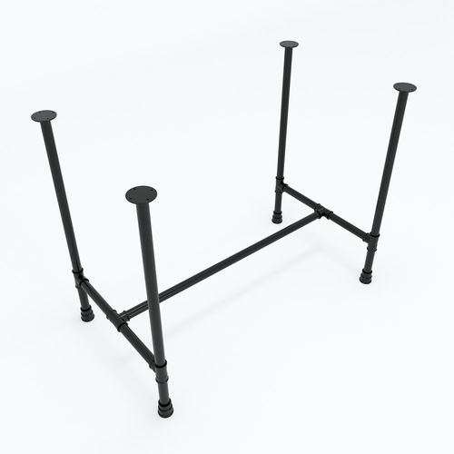 SFPP101 - Chân bàn đơn giản sắt ống nước lắp ráp