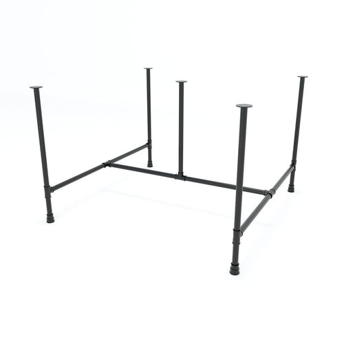 SFPP120 - Chân bàn làm viêc cụm 2 chỗ sắt ống nước lắp ráp