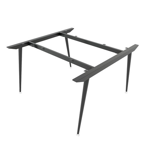 SFCN120 - Chân bàn cụm 2 chỗ sắt hộp lắp ráp chữ U