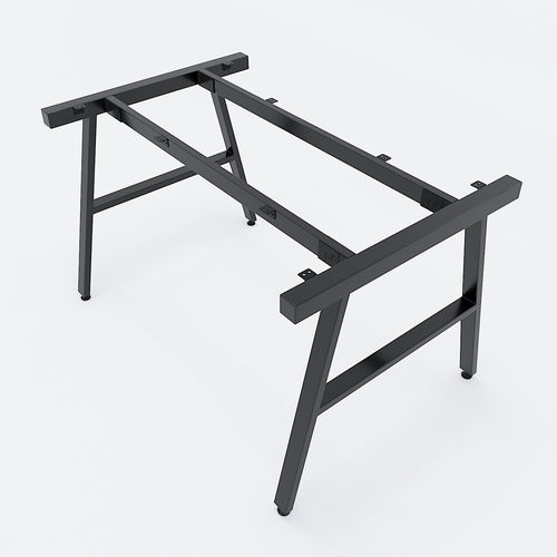 SFAC102 - Chân bàn giám đốc sắt 25x50 lắp ráp chữ A