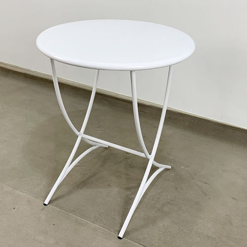 Bàn cafe tròn 60cm sắt sơn tĩnh điện nhiều màu 5