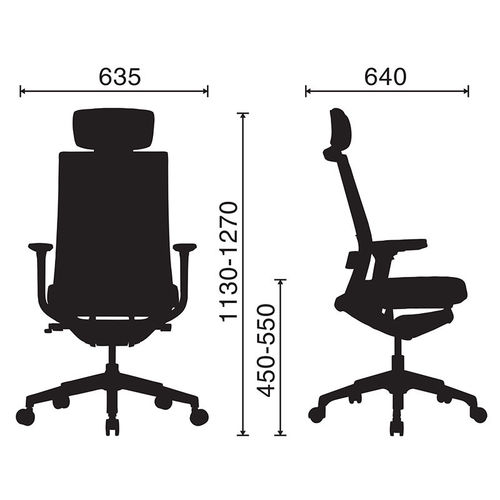 Ghế Ergonomic Active-T01 văn phòng cao cấp