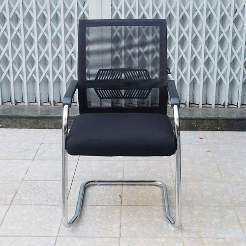 SFGLV018 - Ghế làm việc văn phòng chân quỳ màu đen tay liền 3