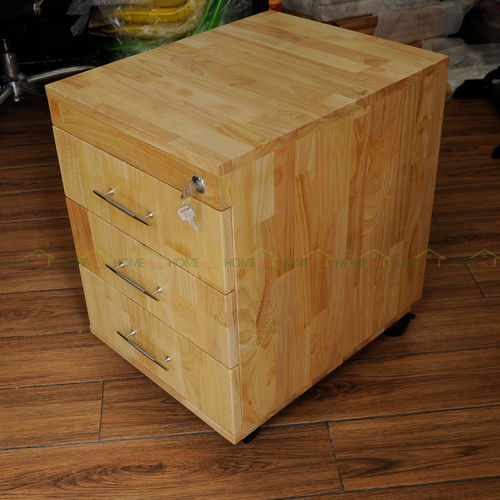 SFTCN002 - Tủ hồ sơ cá nhân có 3 ngăn kéo gỗ cao su 2