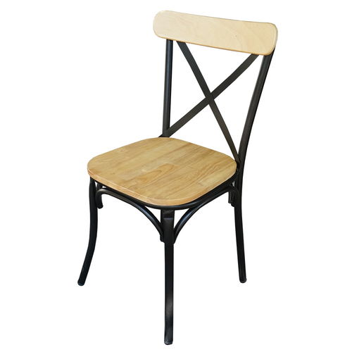 GBC033 - Ghế cafe lưng tựa bằng sắt sơn tĩnh điện