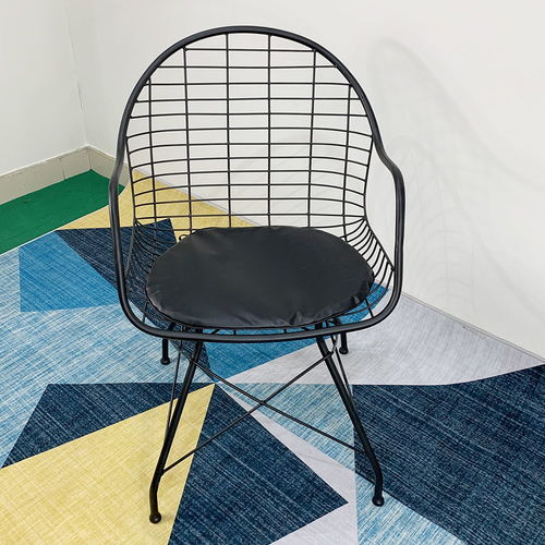 GCF011- Ghế cafe Queen sắt sơn tĩnh điện nhiều màu có nệm