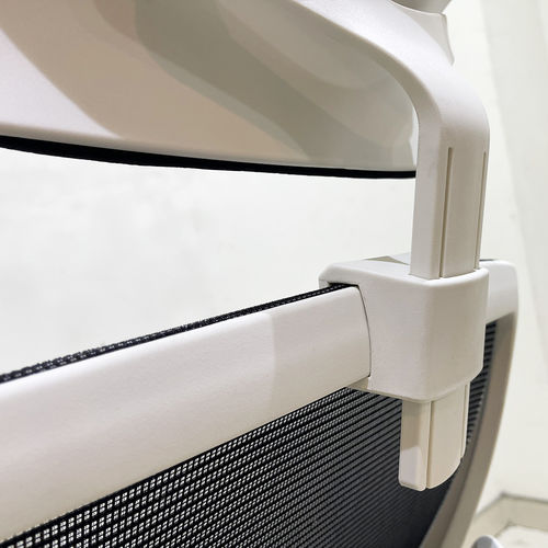 Ghế Ergonomic văn phòng cao cấp màu Đen Trắng