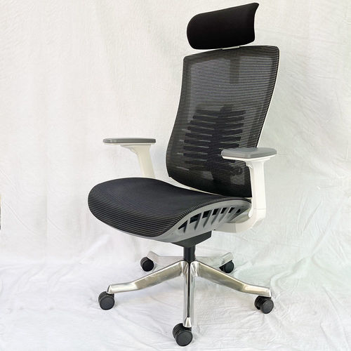 Ghế Ergonomic văn phòng cao cấp màu Đen Trắng