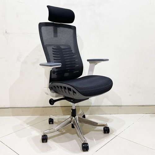 Ghế Ergonomic văn phòng cao cấp màu Đen Trắng