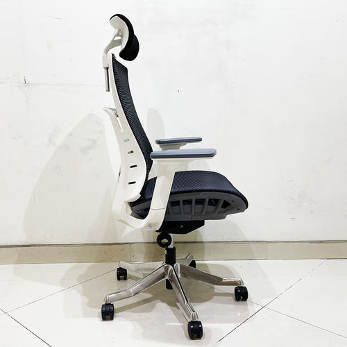 Ghế Ergonomic văn phòng cao cấp màu Đen Trắng