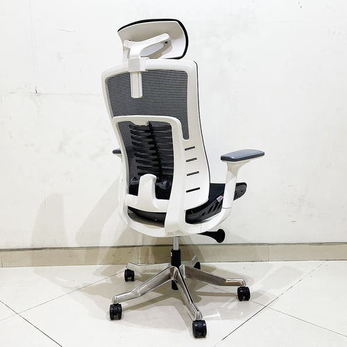 Ghế Ergonomic văn phòng cao cấp màu Đen Trắng